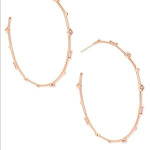 Zella rose gold Kendra Scott hoop